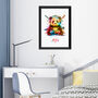 Personalised Watercolour Animal Wall Print, thumbnail 7 of 12