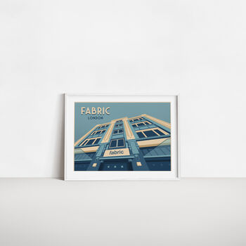 Fabric Nightclub London Travel Poster Art Print, 4 of 6