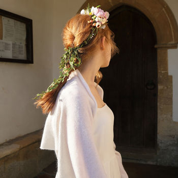 Pure Cashmere Bridal Shrug, 2 of 10