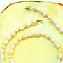 Simply Creamy Freshwater Pearl Beaded Necklace, thumbnail 5 of 7