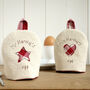 Personalised Ruby Wedding Anniversary Egg Cosies Gift, thumbnail 9 of 12