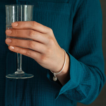 Personalised Pandora Compatible Hidden Photo Charm In Sterling Silver, 4 of 7