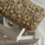 Sofia Gold Embroidered Clutch Made To Order, thumbnail 4 of 4
