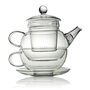 Una Teapot For One 450ml With Cup, thumbnail 1 of 5