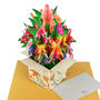 Lily Pop Up Card For Birthday And Celebrations Card, thumbnail 2 of 4