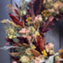 Dried Autumn Wreath With Chillies 'Hansel', thumbnail 8 of 11