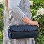 Luxury Moisture Resistant Picnic Blanket Xl Blue, thumbnail 2 of 3