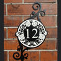 Roses House Number Plate, thumbnail 1 of 2