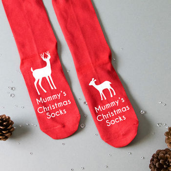 Personalised Christmas Socks 2017 Design, 3 of 4
