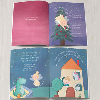Personalised Christmas Wish Story Book, 3 of 9