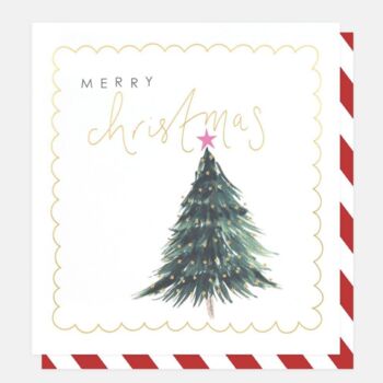 Pack Of Gold Embossed Christmas Cards, 3 of 3