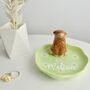 Hamish Highland Cow Personalised Dish, thumbnail 1 of 6