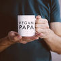Personalised Vegan Papa Mug, thumbnail 1 of 5