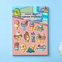 Ice Cream Sticker Sheet | Cute Stickers, thumbnail 1 of 5