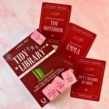 Tidy The Library: The Romance Edition The Original Card Game For Book Lovers, 6 of 9