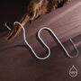 Sterling Silver 2mm Cz Tennis Necklace, thumbnail 6 of 12