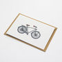 Bicycle Greetings Card, thumbnail 4 of 4