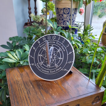 Personalised General Gift Star Sundial Celebration Present, 3 of 12