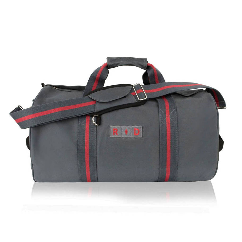 mens personalised holdall