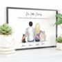Personalised Couples Print With Pets, thumbnail 2 of 12