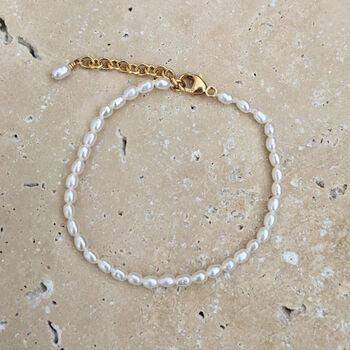 Kira Seed Pearl Bracelet, 3 of 3