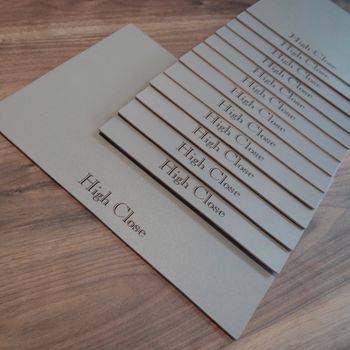Personalised Leather Placemats, 10 of 12
