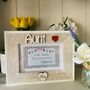 Personalised Auntie Aunt Photo Frame Birthday Gift, thumbnail 5 of 6