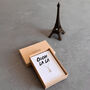 Oooh La La Sterling Silver Eiffel Tower Necklace – Parisian Gift For Her, thumbnail 2 of 6