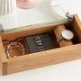 Personalised Etched Glass Jewellery Box, thumbnail 6 of 10