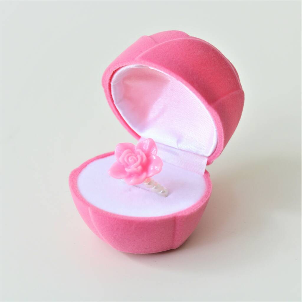 Pink Rose Childrens Jewellery Gift Set By Little Ella James