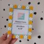 Daisy Decorated 10x15 Picture Frame, Blue, thumbnail 3 of 3