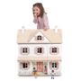 Floral Wooden Dolls House, thumbnail 4 of 5