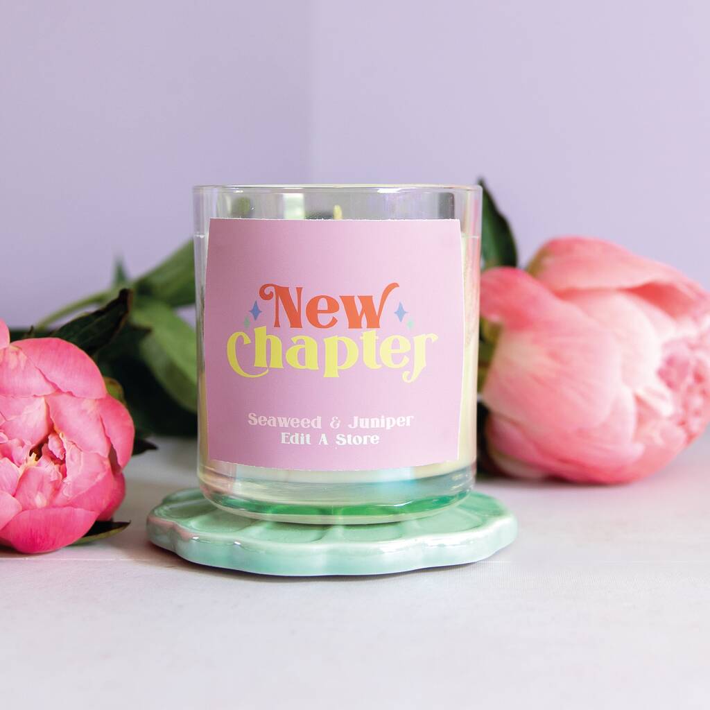 New Chapter Candle Gift By Edit A Store