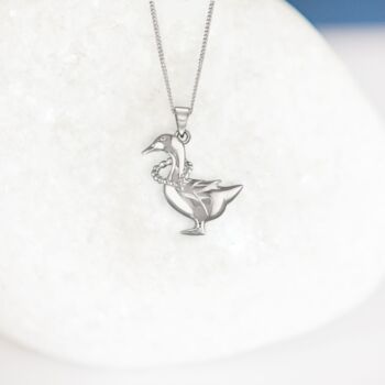 Mother Goose Necklace In Sterling Silver, 2 of 9