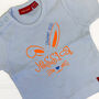 Personalised Easter Bunny Ears T Shirt, thumbnail 5 of 11
