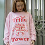 The Trifle Tower Women's Christmas Jumper, thumbnail 1 of 4