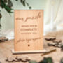 Wedding Puzzle Guestbook Personalised With Custom Photo, thumbnail 6 of 11