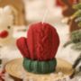 Christmas Mitten Spice Scented Candle, thumbnail 4 of 7