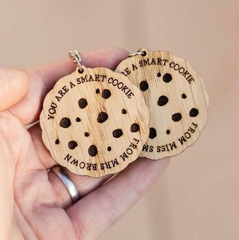 Personalised “You Are A Smart Cookie” School Leaver Plaque – Custom Pupils Gift, 3 of 5