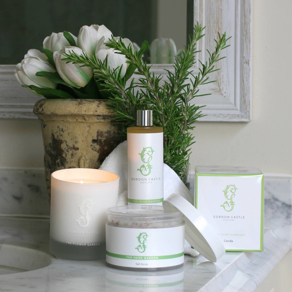 The Herb Garden Gift Set By Gordon Castle Scotland