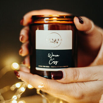 Warm + Cosy Candle, Pumpkin Spice, Natural Coconut Wax, 3 of 5