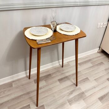 Modern Small Dining Table For Two, Narrow Dining Table, 6 of 12