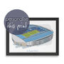 Personalised Brighton Stadium Print, thumbnail 1 of 9