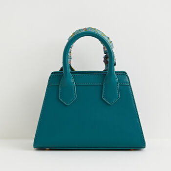Into The Woods Mini Teal Tote, 7 of 7