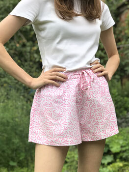 Sleep Shorts Pink Bud, 2 of 3