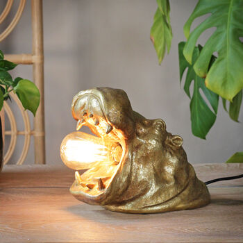 Roaring Hippo Table Lamp, 2 of 9