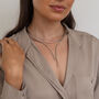 Gold Or Silver Plated Statement Necklace, thumbnail 4 of 12