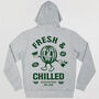 Fresh And Chilled Men's Watermelon Hoodie, thumbnail 3 of 3