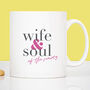 Wife And Soul Bride Card For Weddings And Hen Parties, thumbnail 2 of 3