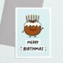 Funny December Birthday Card, thumbnail 2 of 4
